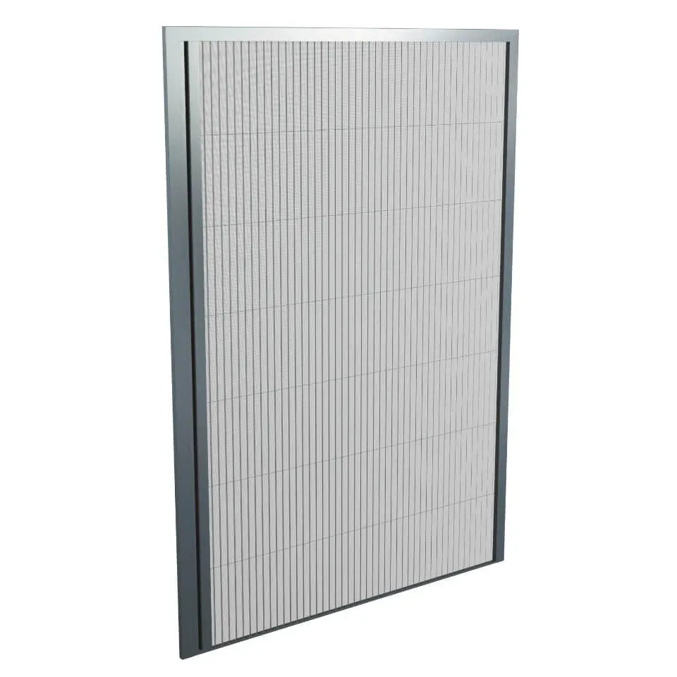 Moskitiera plisowana na wymiar w aluminiowej ramie
